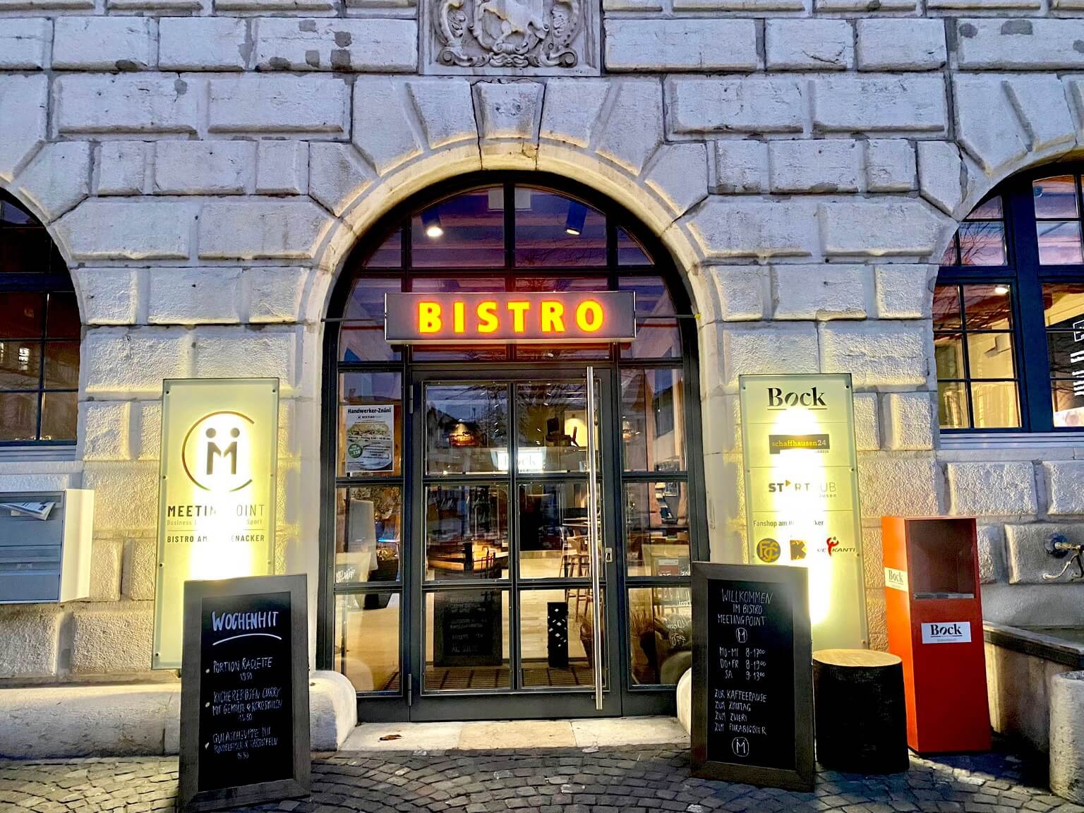 Bistro in Schaffhausen – Meetingpoint